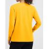 imagebaleaf Womens Long Sleeve Workout Shirts for Women Active Tops Soft Activewear Moisture Wicking Running Clothes TravelYellow
