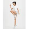 imagebaleaf Womens Short Sleeve Workout Tops Athletic Running Shirts Quick Dry TShirts Loose Fit Gym Yoga Tee UPF 50White