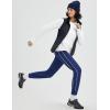 imagebaleaf Womens Thermal Tops Long Sleeve Fleece Running Shirts Thumbhole Cold Weather Winter Gear Workout Base LayerWhite