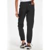 imagebaleaf Womens Hiking Pants Quick Dry Lightweight Water Resistant Elastic Waist Cargo Pants for All Seasons29black