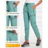 imagebaleaf Womens Hiking Pants Quick Dry Lightweight Water Resistant Elastic Waist Cargo Pants for All Seasons29pond