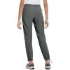 imagebaleaf Womens Hiking Pants Quick Dry Lightweight Water Resistant Elastic Waist Cargo Pants for All Seasons29steel Gray