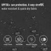 imagebaleaf Womens Hiking Pants Quick Dry Lightweight Water Resistant Elastic Waist Cargo Pants for All Seasons31black