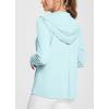imagebaleaf Womens Sun Protection Jacket Hoodie Clothing Lightweight Long Sleeve Sun Cover Up ShirtBlue