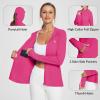 imagebaleaf Womens Sun Protection Jacket Hoodie Clothing Lightweight Long Sleeve Sun Cover Up ShirtRosy