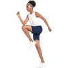 imagebaleaf Bermuda Shorts for Women High Waisted 7 Athletic Long Workout Running Shorts with 3 PocketsNavy