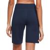 imagebaleaf Womens Bermuda Long Shorts 10quot Knee Length High Rise Athletic Shorts Pull On Workout Walking Golf Running SummerNavy
