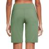 imagebaleaf Womens Bermuda Long Shorts 10quot Knee Length High Rise Athletic Shorts Pull On Workout Walking Golf Running SummerOlive Green