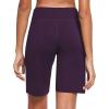 imagebaleaf Womens Bermuda Long Shorts 10quot Knee Length High Rise Athletic Shorts Pull On Workout Walking Golf Running SummerPurple