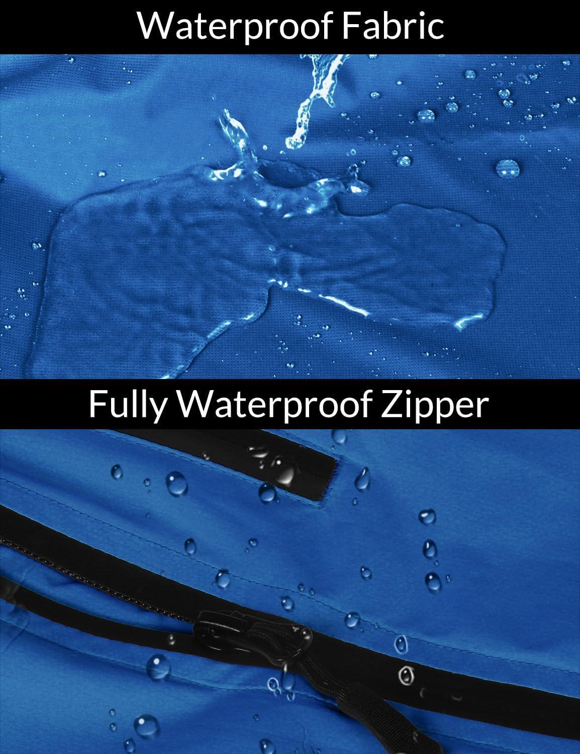 imagebaleaf Mens Rain Jacket Waterproof Windbreaker Raincoat Running Cycling Hiking Gear Hood Lightweight Reflective PackableAroyal Blue