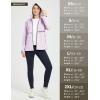 imagebaleaf Womens Rain Jacket Waterproof Lightweight Raincoat Windbreaker Outdoor Hooded TravelPastel Purple
