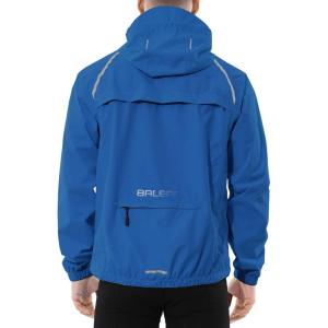 imagebaleaf Mens Rain Jacket Waterproof Windbreaker Raincoat Running Cycling Hiking Gear Hood Lightweight Reflective PackableAroyal Blue