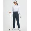 imagebaleaf Womens Fleece Lined Pants Golf Winter Pockets High Waisted Thermal Cold Travel WorkDark Gray