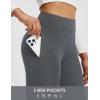 imagebaleaf Womens Fleece Lined Pants Winter Flare Yoga Pants Warm Thermal Bootcut LeggingsDark Gray