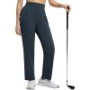 imagebaleaf Womens Fleece Lined Pants Golf Winter Pockets High Waisted Thermal Cold Travel WorkDark Gray