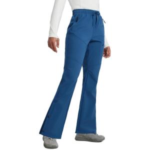 imagebaleaf Womens Waterproof Pants Hiking Snow Fleece Lined Pockets Thermal Warm Insulated Softshell SkiNavy Blue