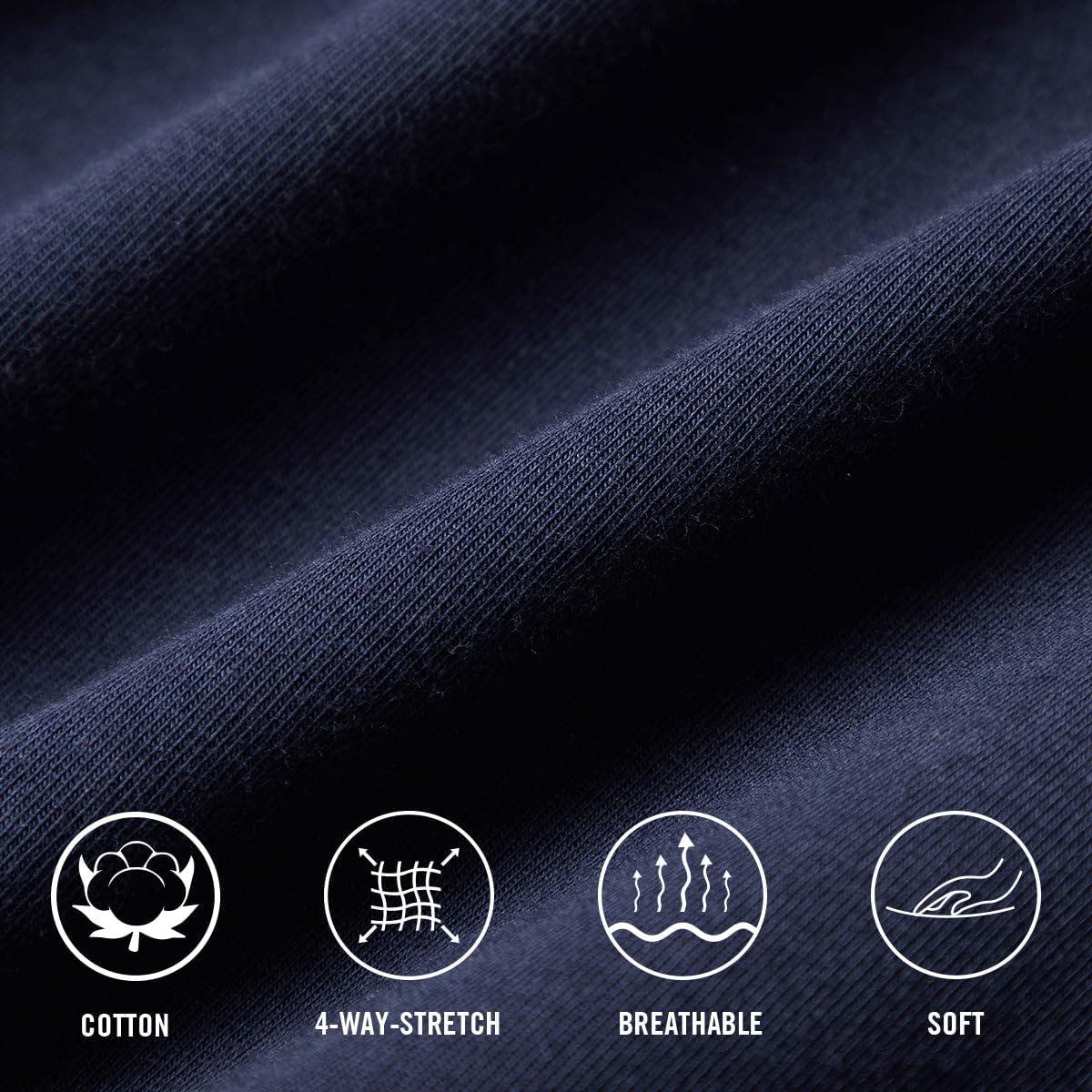 imagebaleaf mens SweatpantsBblackblue