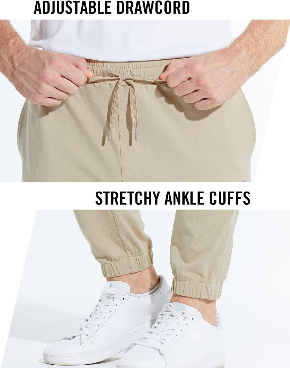 imagebaleaf mens SweatpantsBblackkhaki