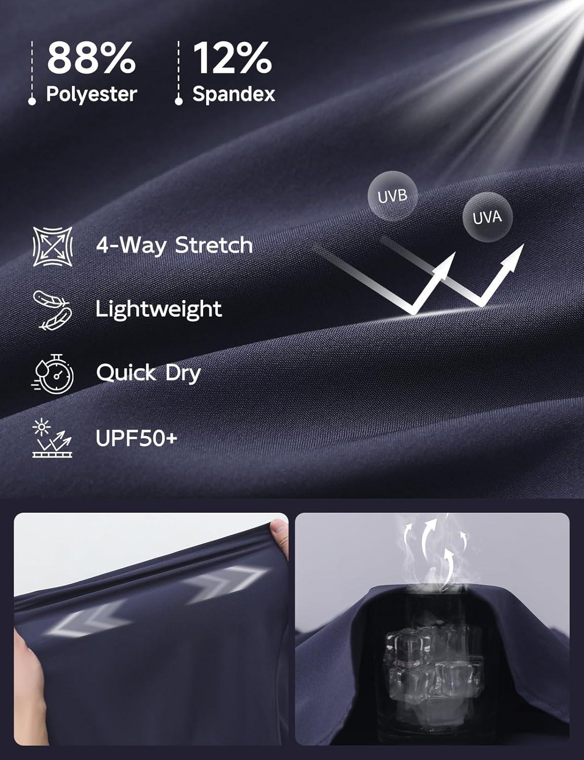 imagebaleaf Womens 3quot Workout Shorts High Waisted Athletic Running Shorts with Liner Sports Lightweight Quick DryNavy Blue