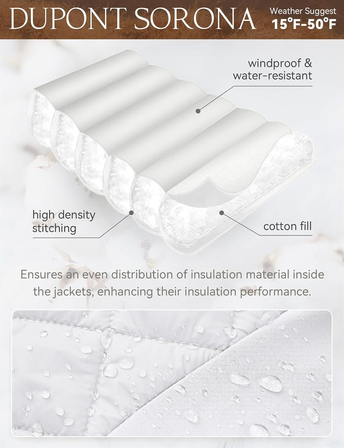 imagebaleaf Womens Puffer Vest Lightweight Winter Warm Stand Collar Quilted Vests Water Resistant Zip PocketsStar White