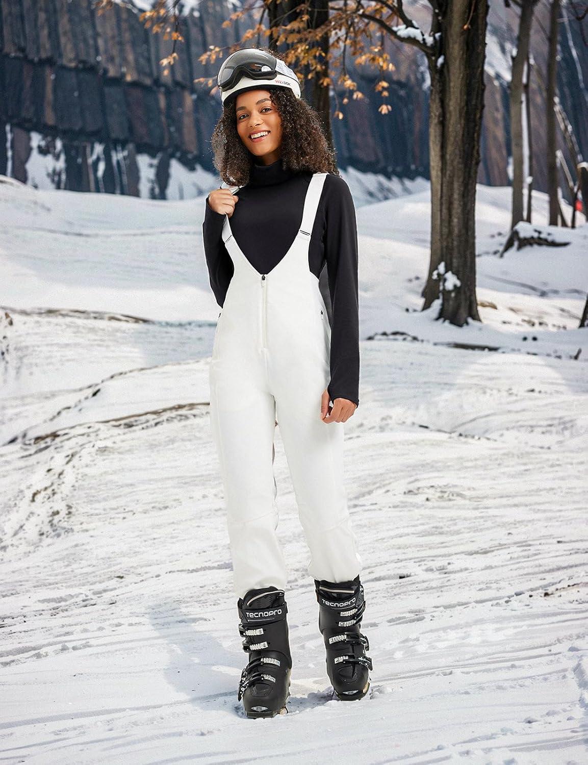 imagebaleaf Womens Thermal Turtleneck Tops Long Sleeve Shirts Ski Base Layer with Integrated Neck Face Mask ThumbholesBlack