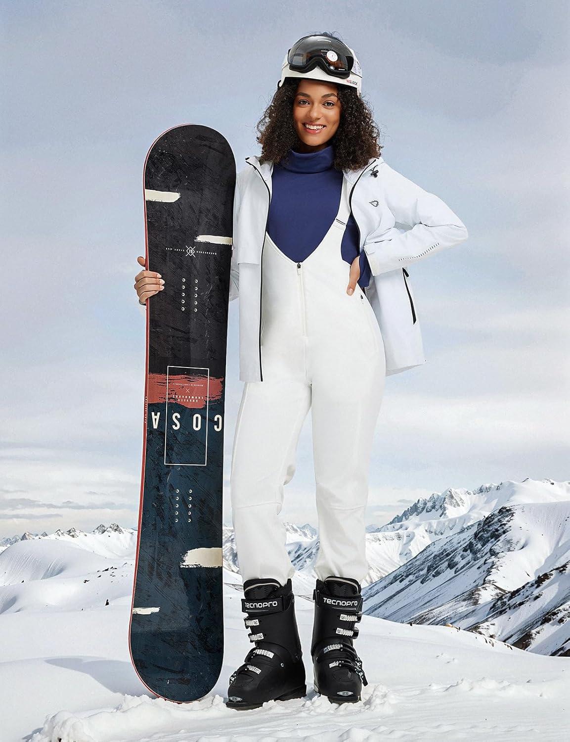 imagebaleaf Womens Thermal Turtleneck Tops Long Sleeve Shirts Ski Base Layer with Integrated Neck Face Mask ThumbholesNavy Blue