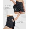 imagebaleaf Skorts for Woman 20quot Knee Length Golf Tennis Skirt High Waisted Long Athletic Casual Pockets UPF 50Black