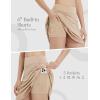 imagebaleaf Skorts for Woman 20quot Knee Length Golf Tennis Skirt High Waisted Long Athletic Casual Pockets UPF 50Khaki