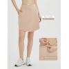 imagebaleaf Skorts for Woman 20quot Knee Length Golf Tennis Skirt High Waisted Long Athletic Casual Pockets UPF 50Khaki