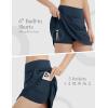 imagebaleaf Skorts for Woman 20quot Knee Length Golf Tennis Skirt High Waisted Long Athletic Casual Pockets UPF 50Navy Blue