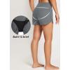 imagebaleaf Womens 3quot5quot7quot9quot High Waisted Swim Board Shorts Quick Dry Swimsuits Bottoms Trunks with PocketsDark Grey