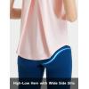 imagebaleaf Womens Workout Tops Racerback Sleeveless Running Athletic Tank Tops Quick Dry Shirts for Sports Gym ExerciseLight Pink