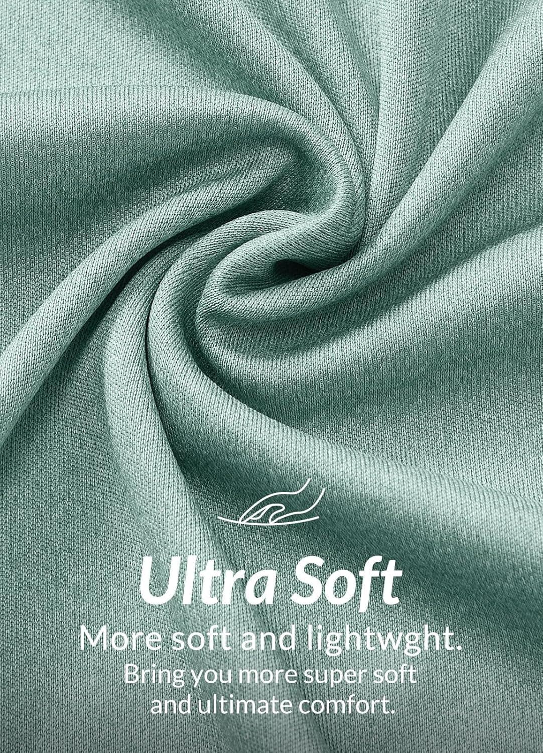 imagebaleaf Mens Sun Protection Hoodie Shirt UPF 50 Long Sleeve UV SPF TShirts Rash Guard Fishing Swimming LightweightStyle 2green Heather