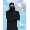 imagebaleaf Mens Sun Protection Hoodie Shirt UPF 50 Long Sleeve UV SPF TShirts with Mask Rash Guard Fishing Lightweight07black