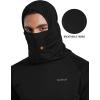 imagebaleaf Mens Sun Protection Hoodie Shirt UPF 50 Long Sleeve UV SPF TShirts with Mask Rash Guard Fishing Lightweight07black