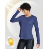 imagebaleaf Womens UPF 50 Sun Shirts UV Protection Long Sleeve SPF Tops Lightweight Quick Dry Outdoor Clothing PocketNavy Blue