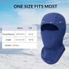 imagebaleaf Balaclava Ski Mask Winter Water Resistant Face Mask for Men Women Cold Weather Gear Skiing Snowboarding Neck GaiterBlue