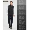 imagebaleaf Mens Puffer Vest Lightweight Warm Outerwear Zip Up Fleece Winter Sleeveless Pockets Jacket Hiking Golf RunningBlack