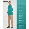 imagebaleaf Mens Puffer Vest Lightweight Warm Outerwear Zip Up Fleece Winter Sleeveless Pockets Jacket Hiking Golf RunningGreen