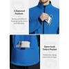 imagebaleaf Mens Winter Cycling Jackets Water Resistant Thermal Running Softshell Jacket Warm Cold Weather Pockets06nautical Blue