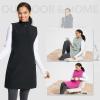 imagebaleaf Womens Fleece Dress Sweatshirt Long Tunic Quarter Zip Pullover Polar Winter Warm Thermal Dress with Pocket OutdoorGrey