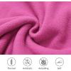 imagebaleaf Womens Fleece Dress Sweatshirt Long Tunic Quarter Zip Pullover Polar Winter Warm Thermal Dress with Pocket OutdoorPink