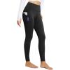 imagebaleaf Womens Fleece Lined Leggings Thermal Warm Winter Tights High Waisted Yoga Pants Cold Weather with PocketsBlack