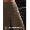 imagebaleaf Womens Fleece Lined Leggings Water Resistant Thermal Winter Warm Tights High Waisted with Pockets Running GearBrownone Pocket27