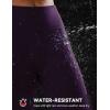 imagebaleaf Womens Fleece Lined Leggings Water Resistant Thermal Winter Warm Tights High Waisted with Pockets Running GearDark Purpleone Pocket27