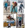 imagebaleaf Womens Fleece Lined Leggings Water Resistant Winter Clothes Running Tights Cold Weather Hiking Pants Zip PocketsAbrown