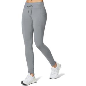 imagebaleaf Womens Fleece Lined Leggings Water Resistant High Waisted Thermal Warm Winter Tights Ski Hiking Pants with PocketsGrey