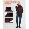 imagebaleaf Womens Sherpa Fuzzy Fleece Jakcets with Hood Button Down Drawstring Winter Casual Warm Coat with PocketsDark Brown
