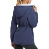 imagebaleaf Womens Winter Coat Long Puffer Jacket Quilted Jackets with Hood Warm Running Insulated Hiking SnowNavy Blue