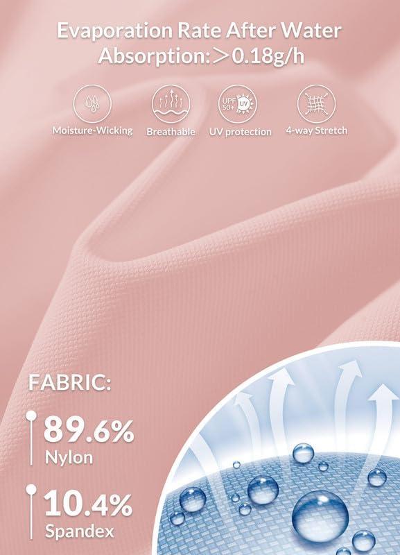 imagebaleaf Womens Golf Shirt Sleeveless Tennis Tank Tops VNeck Racerback Polo Collar UPFRacerbackpink